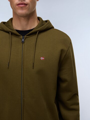 NAPAPIJRI Sweatjakke i grøn