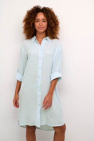 Abito camicia 'Kamilia' di Kaffe in blu: frontale