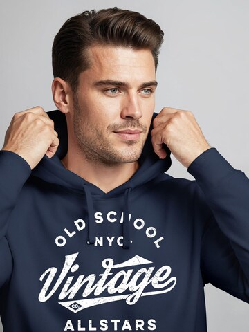 Neverless Sweatshirt 'Vintage co.' in Blue