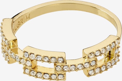 Pilgrim Ring 'COBY' in gold / transparent, Produktansicht