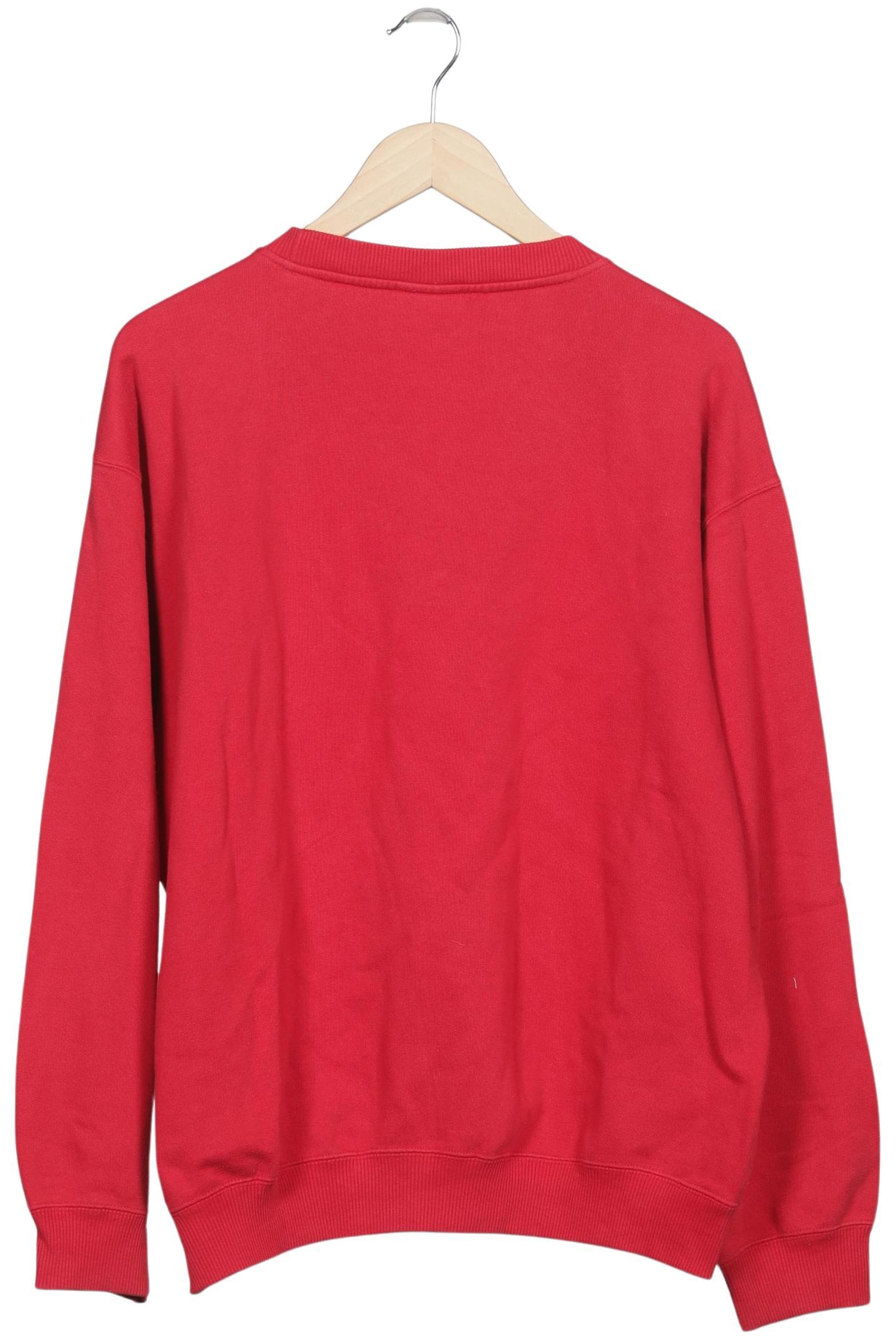 Reebok Sweatshirt & Zip-Up Hoodie in M-L in Red