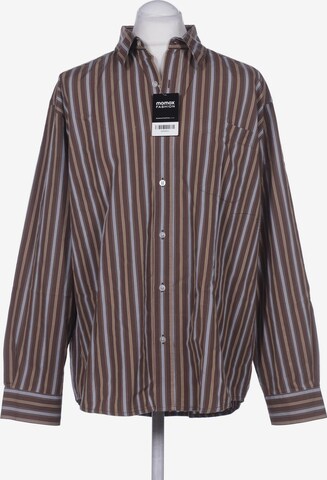 EDDIE BAUER Button Up Shirt in XL in Brown: front