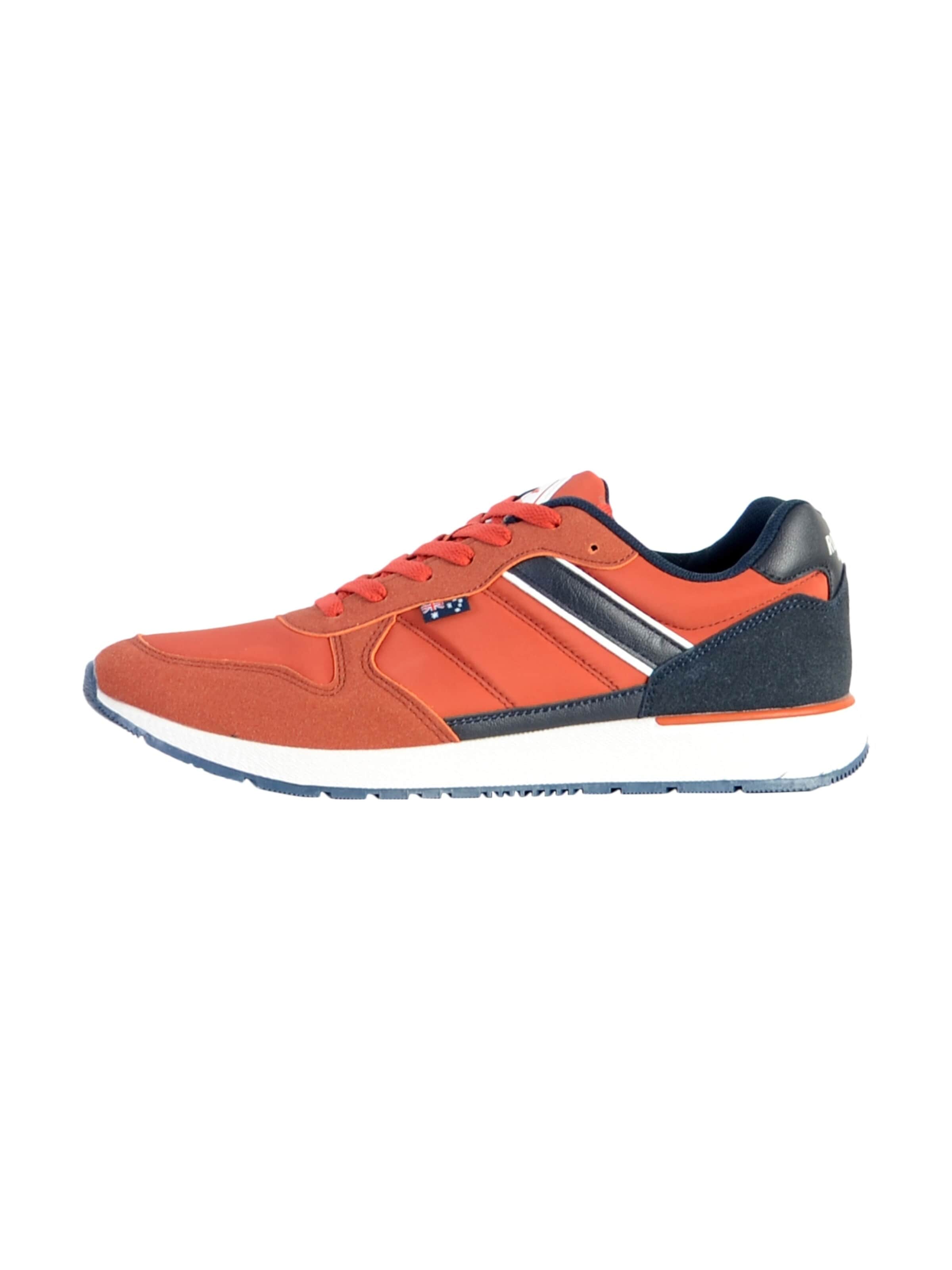ROADSIGN Athletic Lace-Up Shoes in Orange