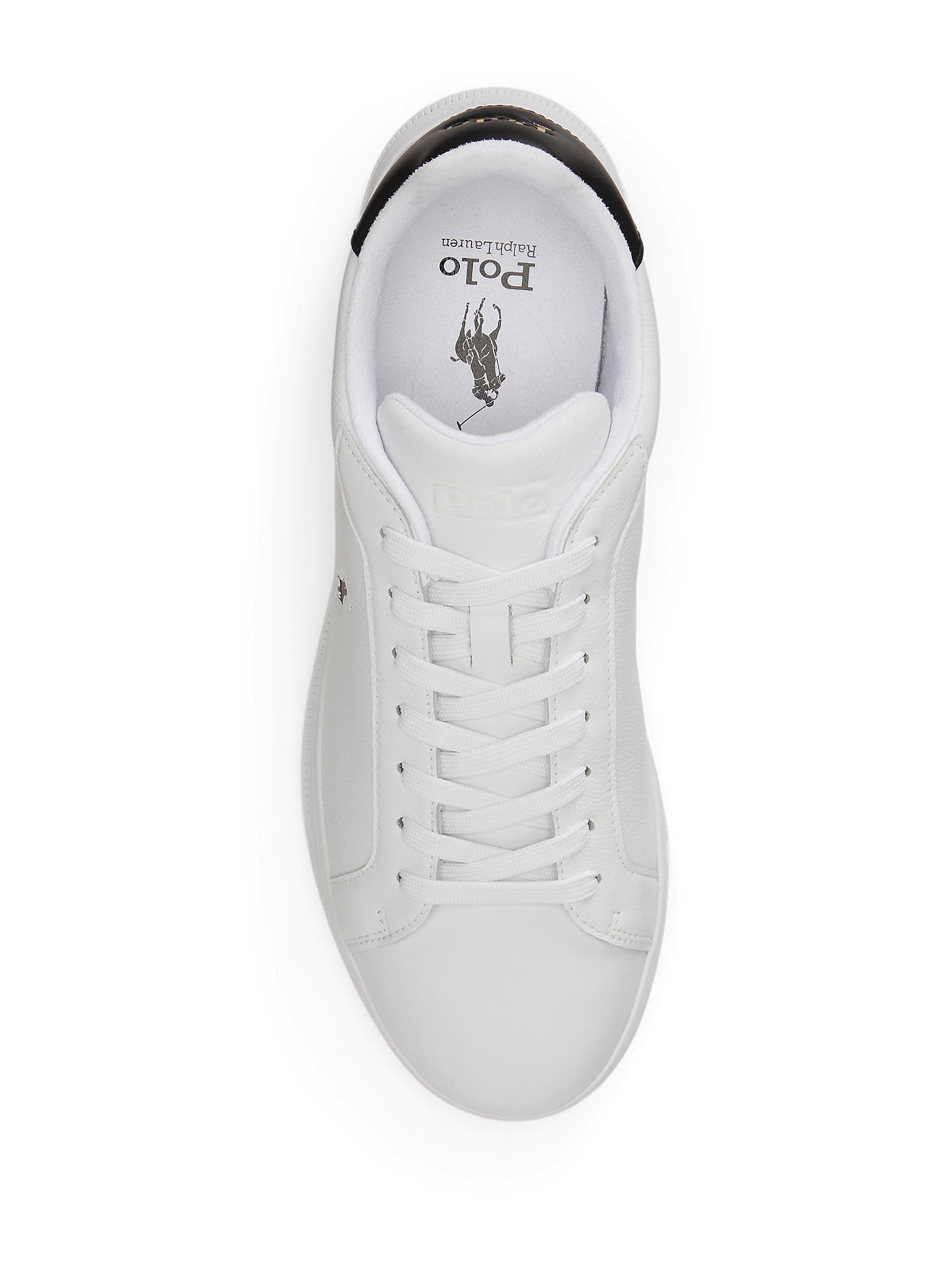 Polo Ralph Lauren - Sapatilhas baixas 'HRT CRT SIG' em branco