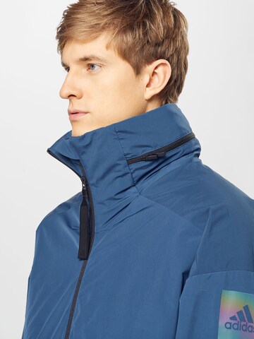 ADIDAS PERFORMANCE Outdoor jacket 'Myshelter' in Blue