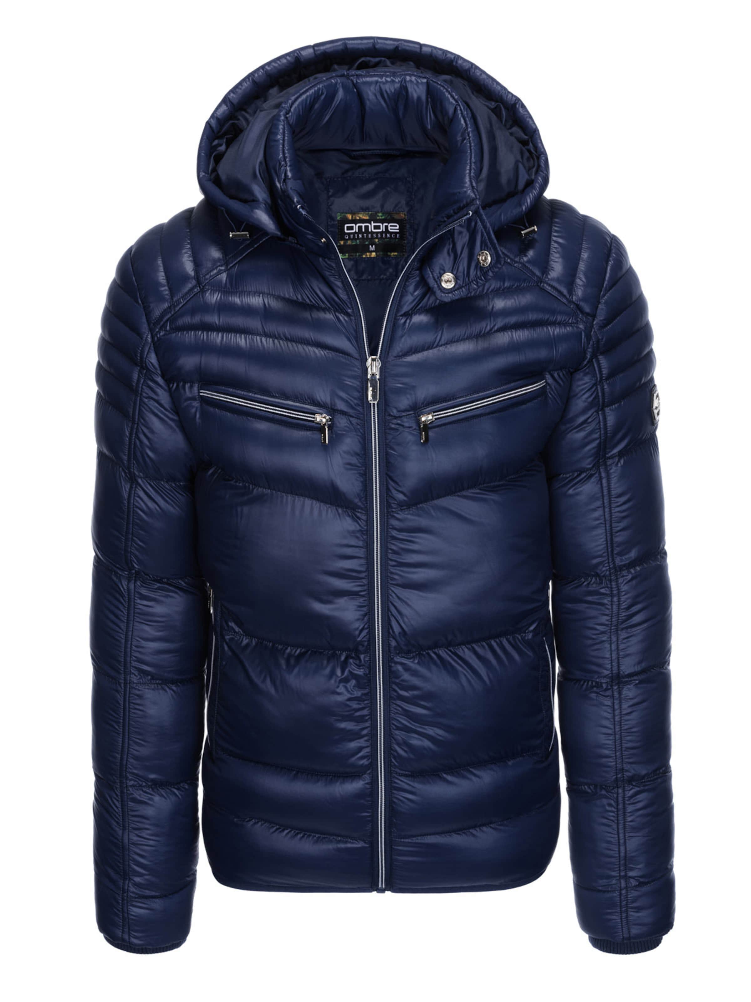 Ombre Veste mi-saison 'Quintessence' en bleu foncé, Vue avec produit