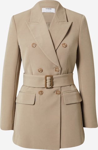 ABOUT YOU x Iconic by Tatiana Kucharova Blazer 'Nadia' in Beige: front