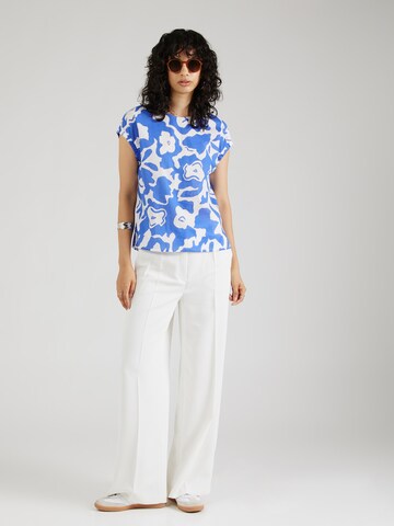 comma casual identity Bluse in Blau