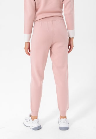 Jimmy Sanders Tapered Trousers in Pink