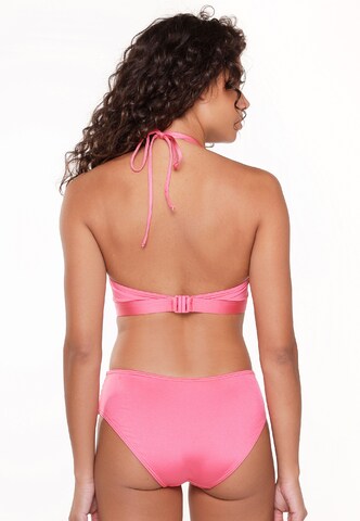 LingaDore Triangle Bikini Top in Pink