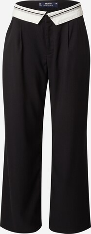 Pantalon à pince 'EMEA' HOLLISTER en noir : devant