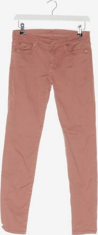 7 for all mankind Hose S in Pink: predná strana