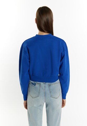 MYMO Sweatshirt 'Keepsudry' in Blau