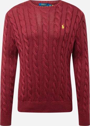 Regular fit Pullover 'DRIVER' di Polo Ralph Lauren in rosso: frontale