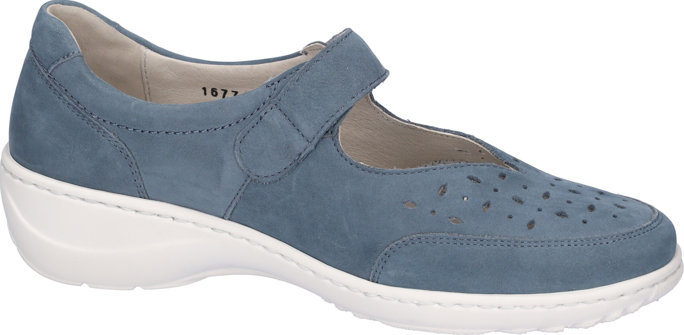 WALDLÄUFER Moccasins in Blue