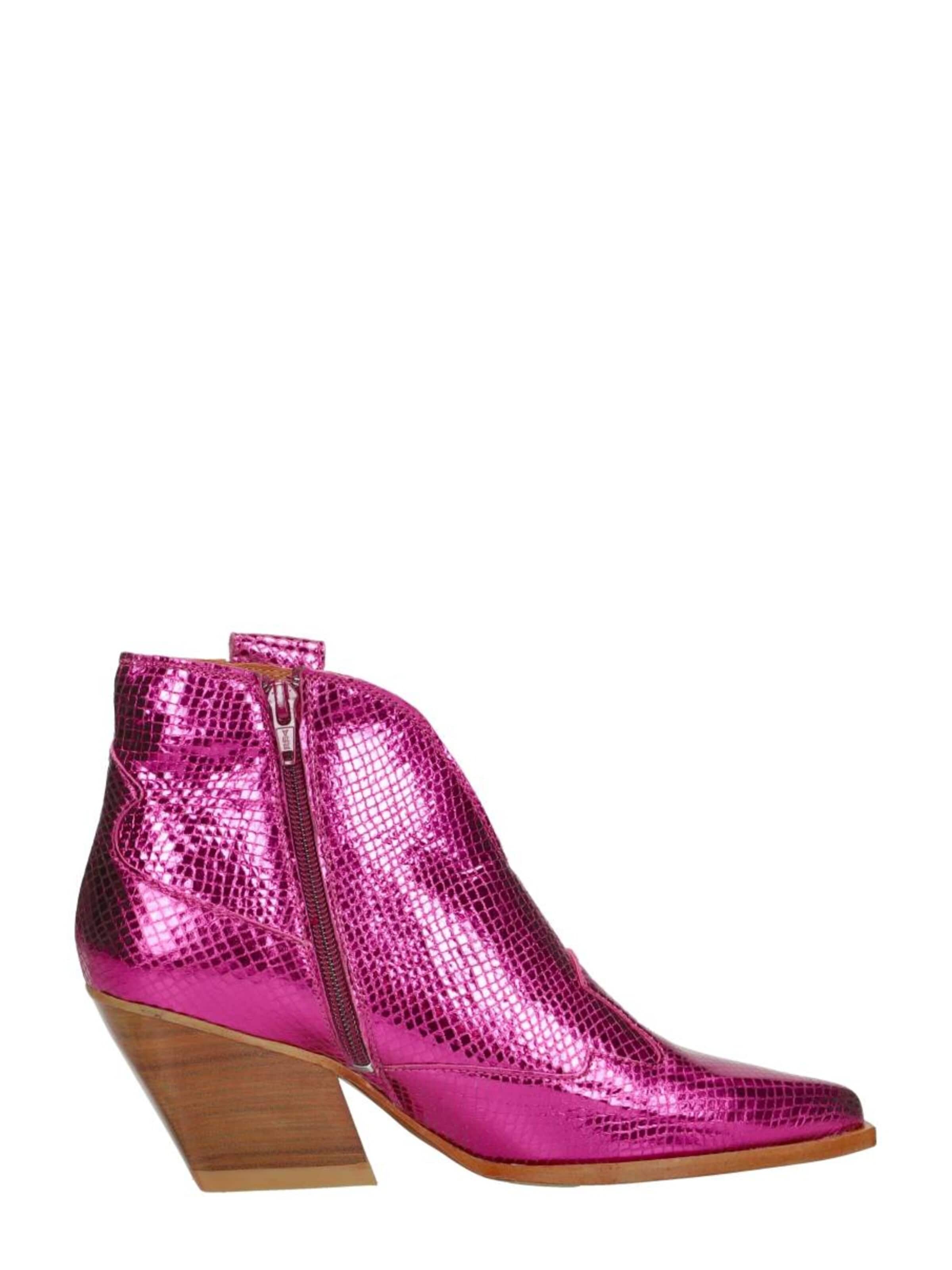 Red-Rag Boots 'Western Laarsjes' in Pink