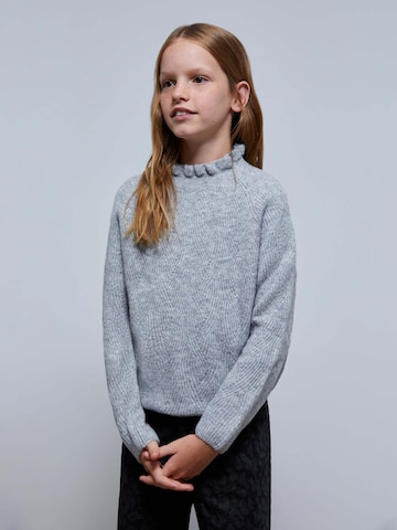 Scalpers Sweater 'New Degas' in Grey: front