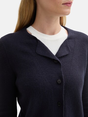 TOM TAILOR Knit cardigan in Blue