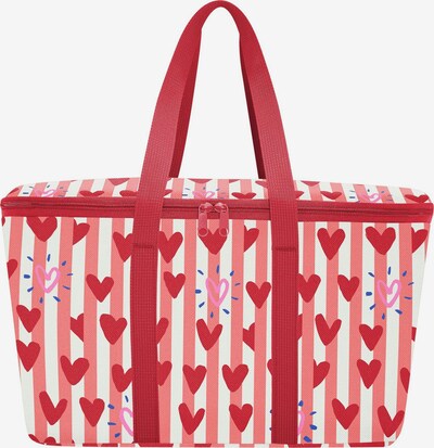 REISENTHEL Strandtasche in rot / hellrot / weiß, Produktansicht