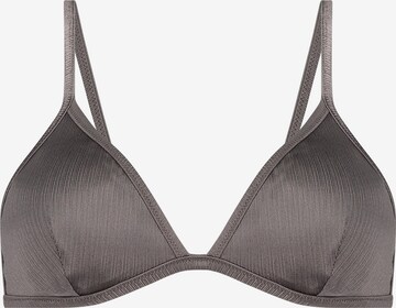 Triangolo Top per bikini 'Luna' di Hunkemöller in grigio: frontale