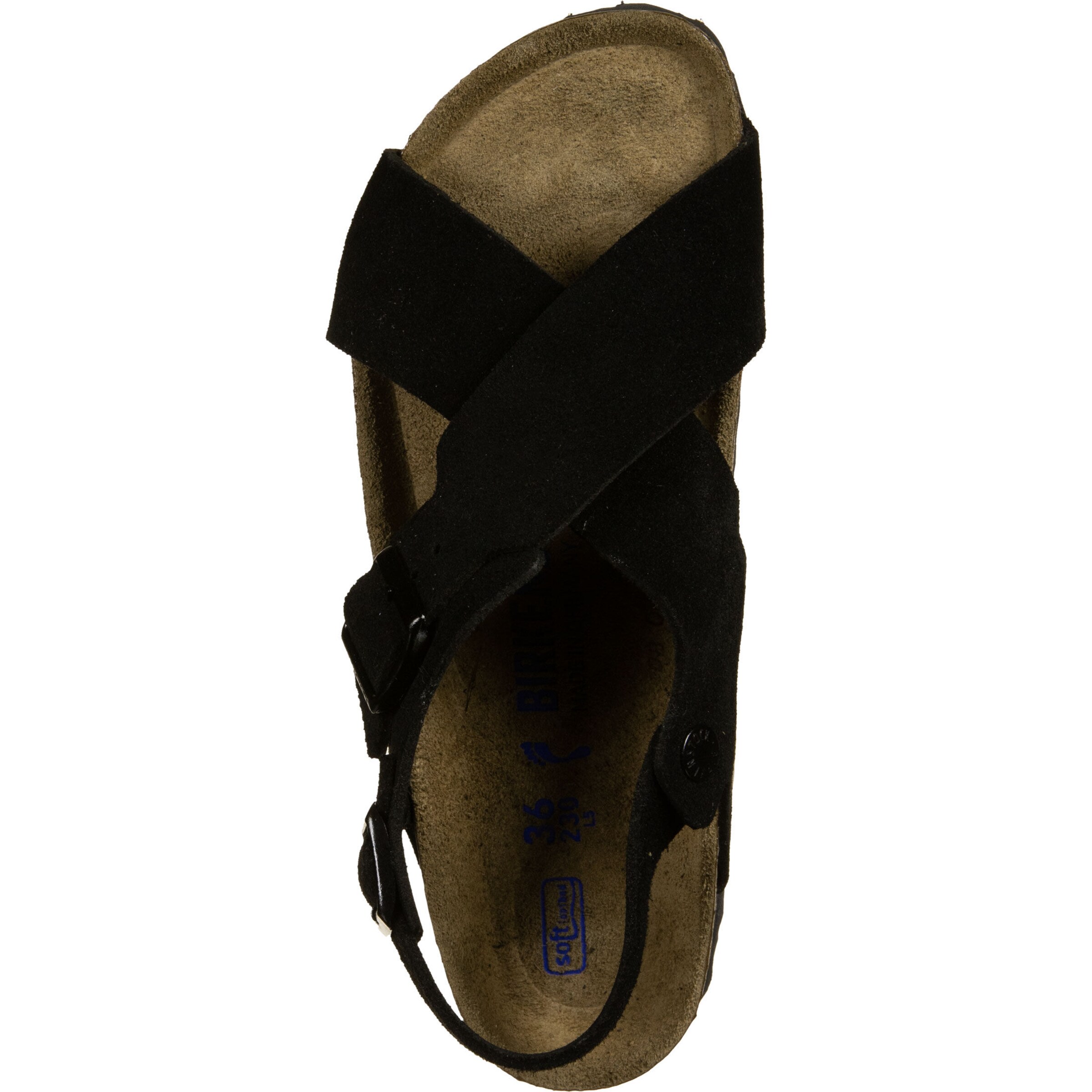BIRKENSTOCK Sandale 'Tulum' in Schwarz 