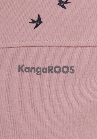 KangaROOS Zip-Up Hoodie in Pink