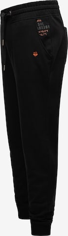 STONE HARBOUR Tapered Pants 'Pedro Maliki' in Black