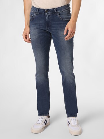Finshley & Harding Slimfit Jeans 'Timmy' in Blau: predná strana