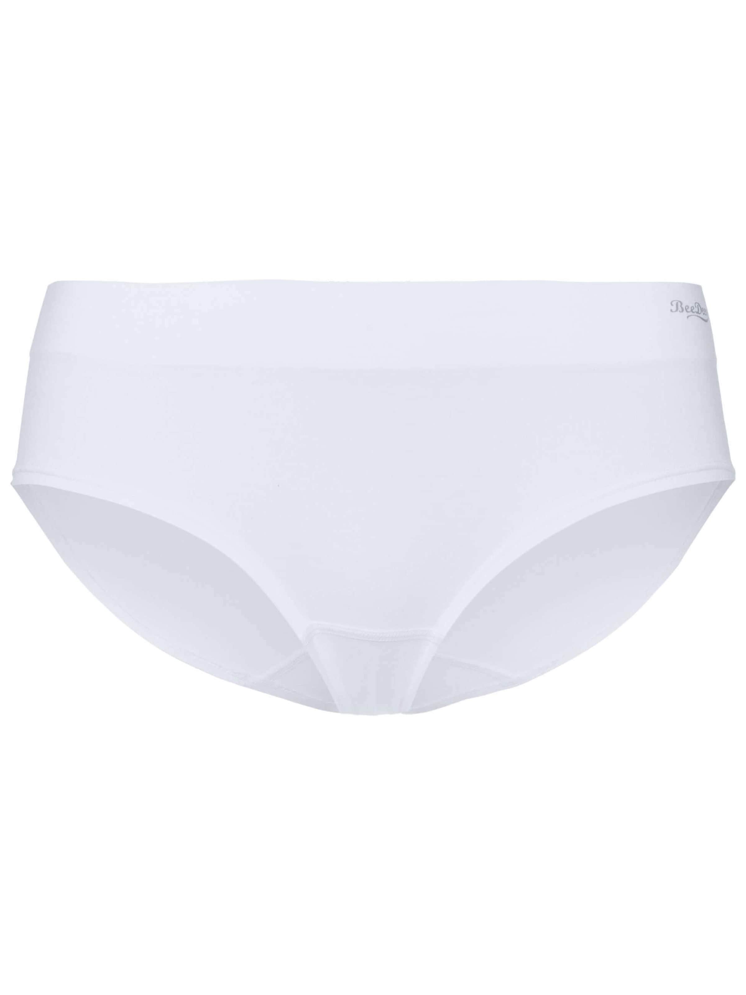 BeeDees Panty 'Slip Comfee Hipster' in White: front