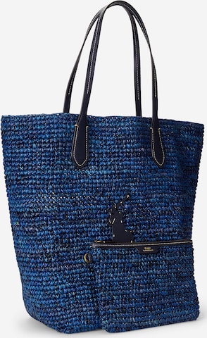Polo Ralph Lauren Nakupovalna torba | modra barva