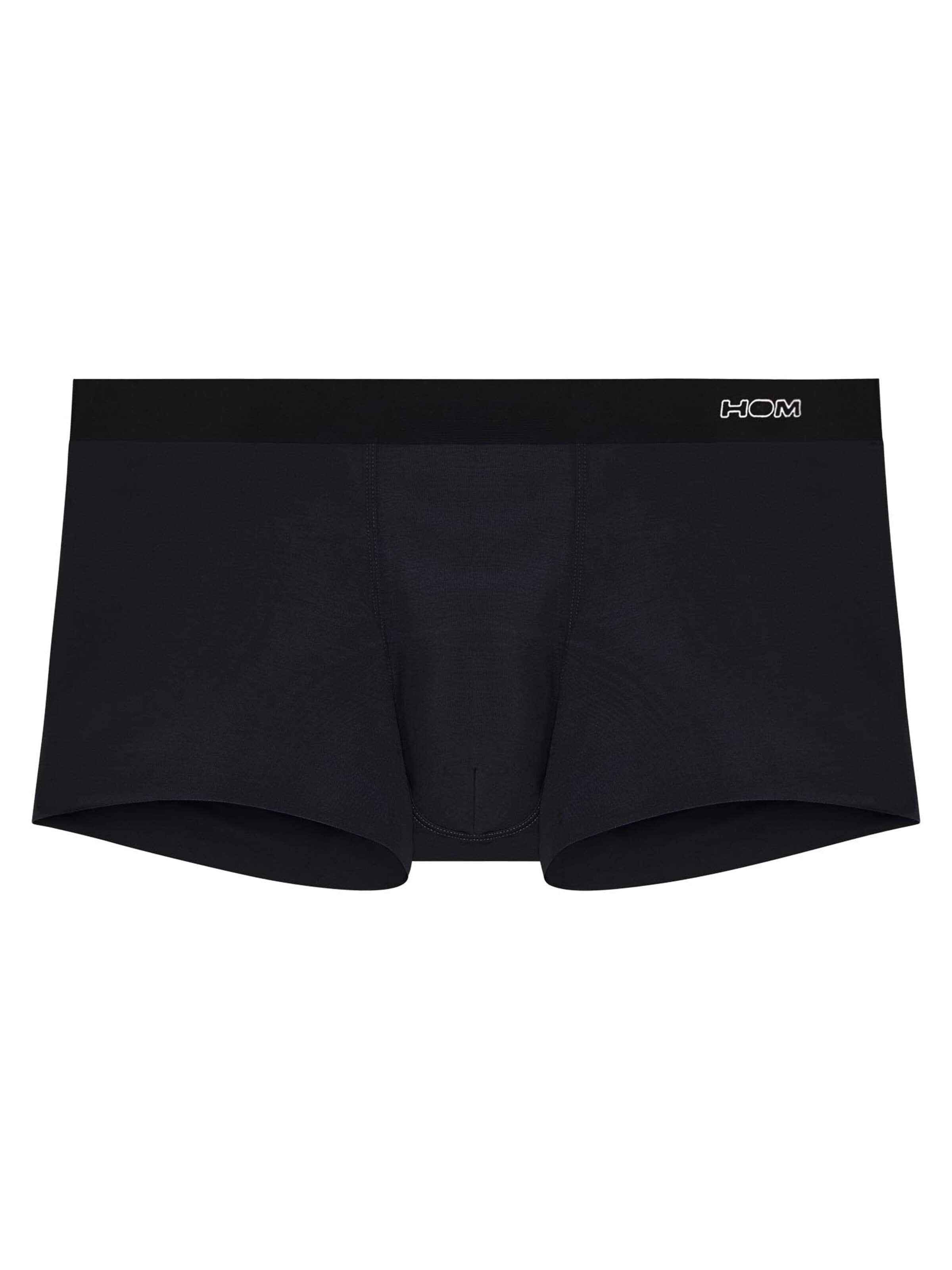 HOM Boxer shorts 'Modal clean cut' in Black: front