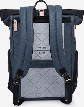 Peak Time Rucksack in Blau