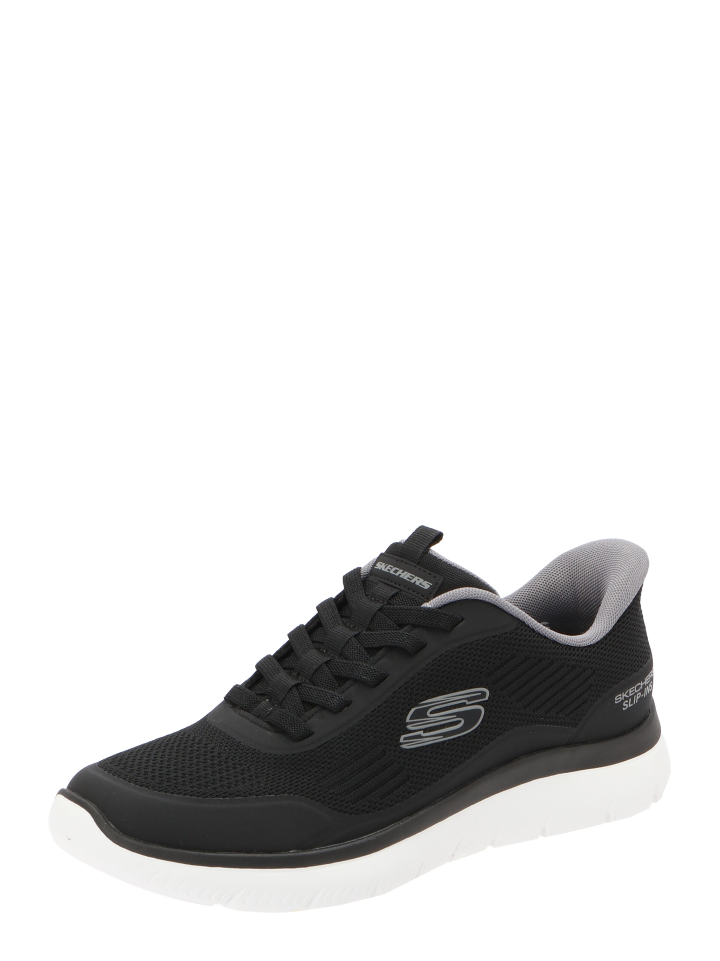 SKECHERS Низкие кроссовки 'SUMMITS - LEYTER' в Черный: спереди