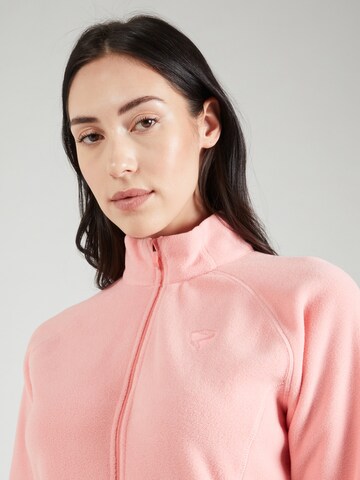 ZIENER Athletic Zip-Up Hoodie 'JORDIE' in Pink