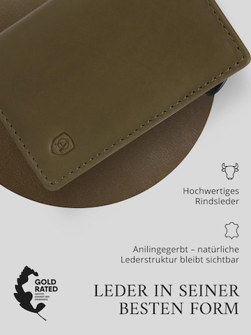 Akaroa Wallet 'Slim Wallet Pelle II' in Green