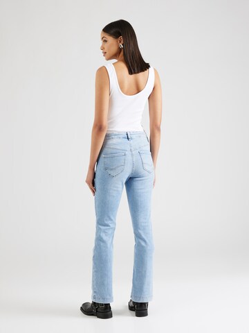 MAC Bootcut Jeans 'DREAM Authentic' in Blauw