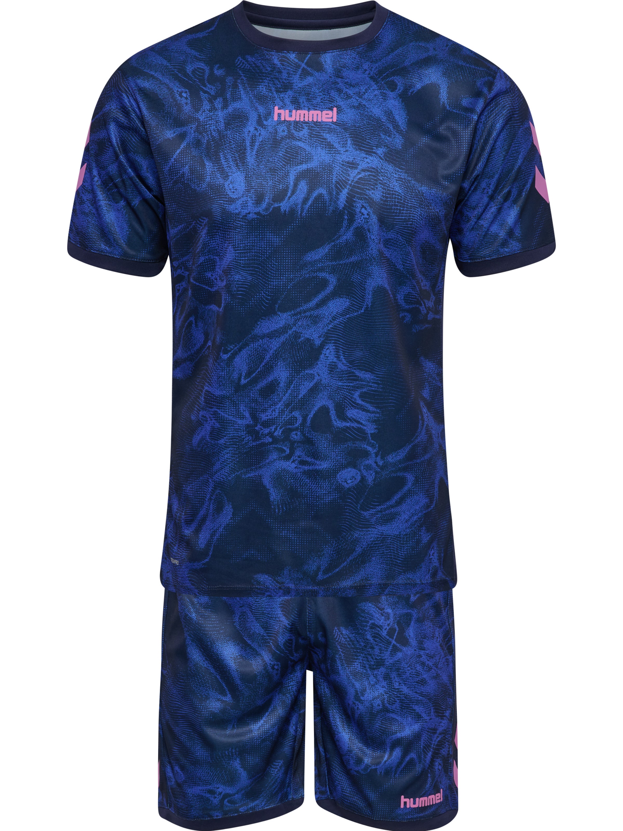 Survêtements Hummel en bleu : devant