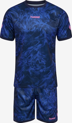 Survêtements Hummel en bleu : devant