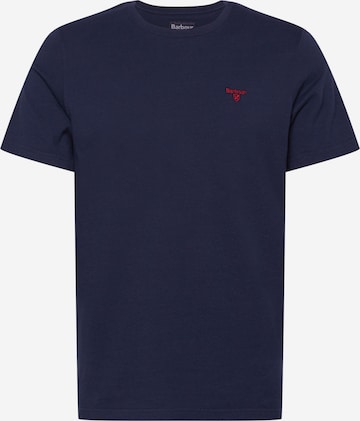 Barbour T-Shirt in Blau: predná strana