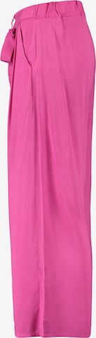 Hailys Wide leg Pleat-Front Pants 'Cira' in Pink