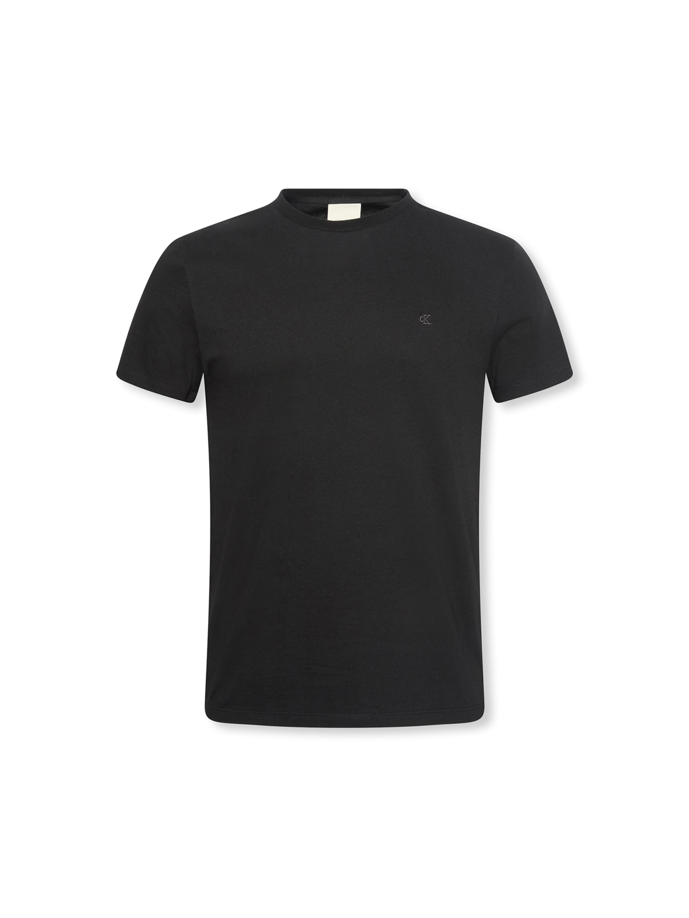 T-Shirt Calvin Klein en noir : devant