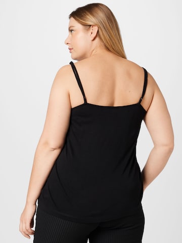 ABOUT YOU Curvy - Top 'Danai' en negro