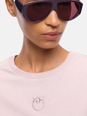 Maglietta 'PINKO BUSSOLOTTO T-SHIRT JERSEY T-SHIRT' di PINKO in rosa