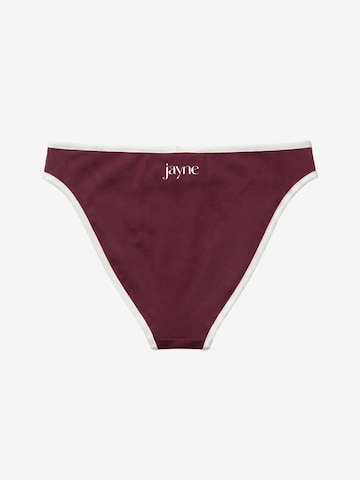 Bas de bikini 'Tina' Jayne en rouge