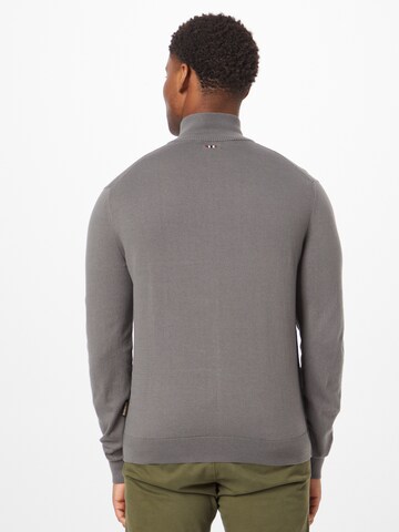 NAPAPIJRI Knit Cardigan 'DECATUR' in Grey