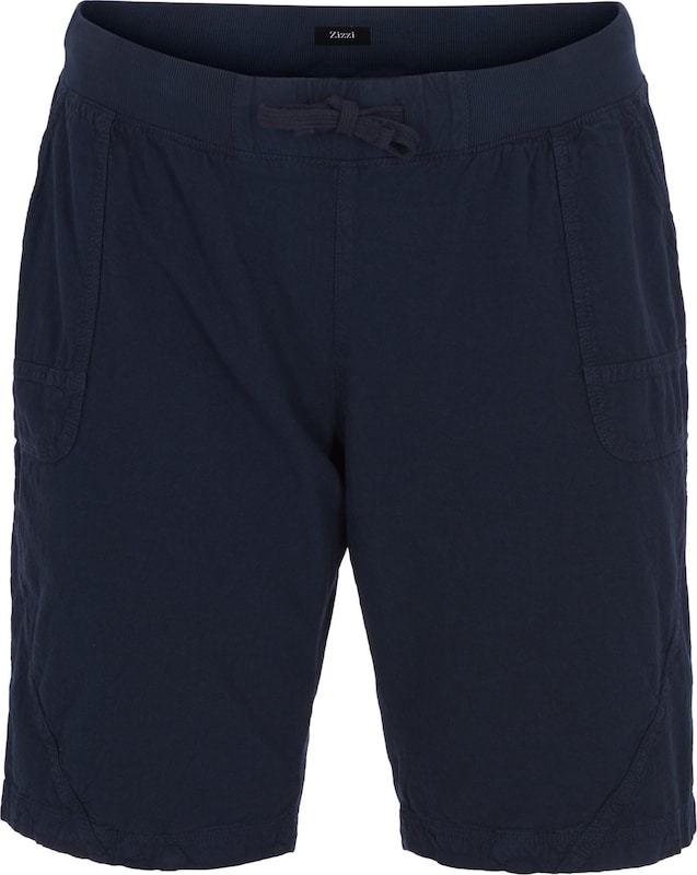 Zizzi Regular Shorts 'Jeasy' in Marine Zizzi Regular Shorts 'Jeasy' in Marine