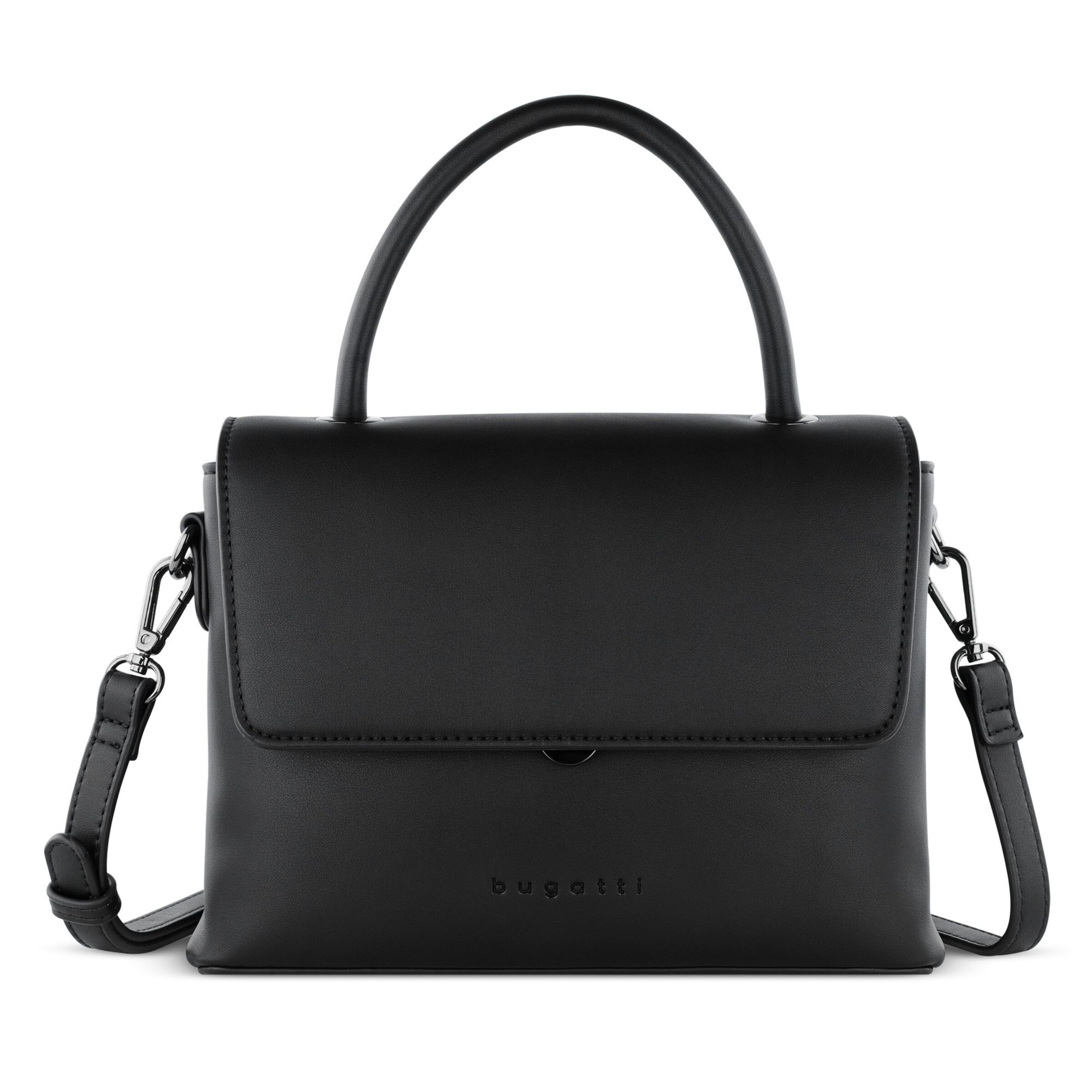 Borsa a mano 'Ilva' di bugatti in nero: frontale