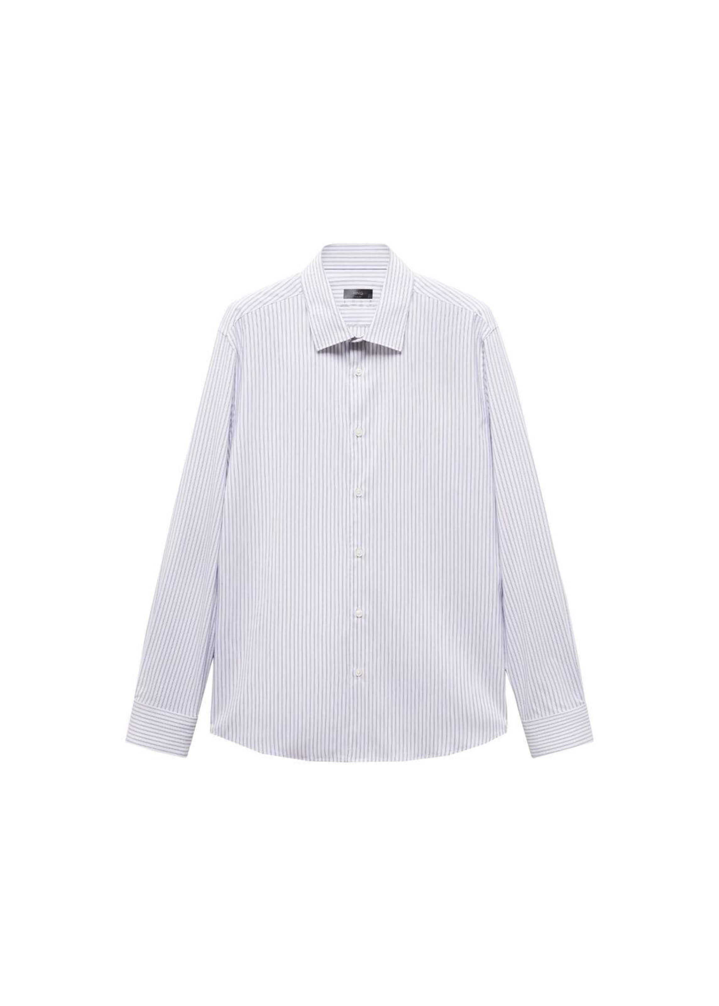 MANGO MAN Rovný strih Košeľa 'Nacka' - Modrá: predná strana