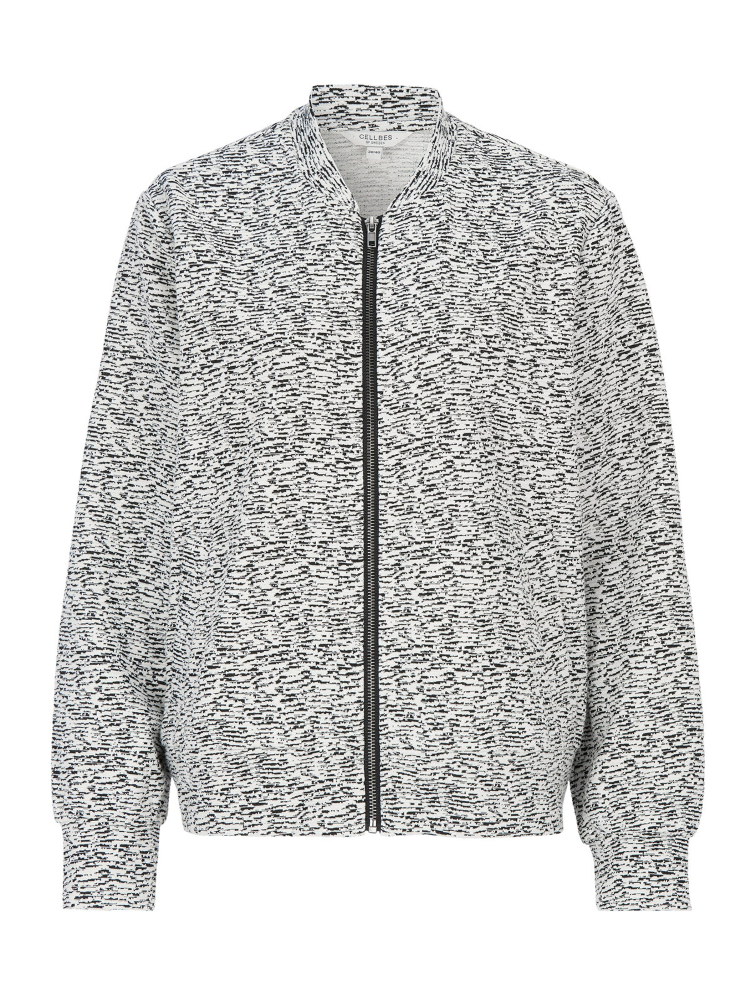 Cellbes of Sweden Jacke in grau / schwarzmeliert, Produktansicht