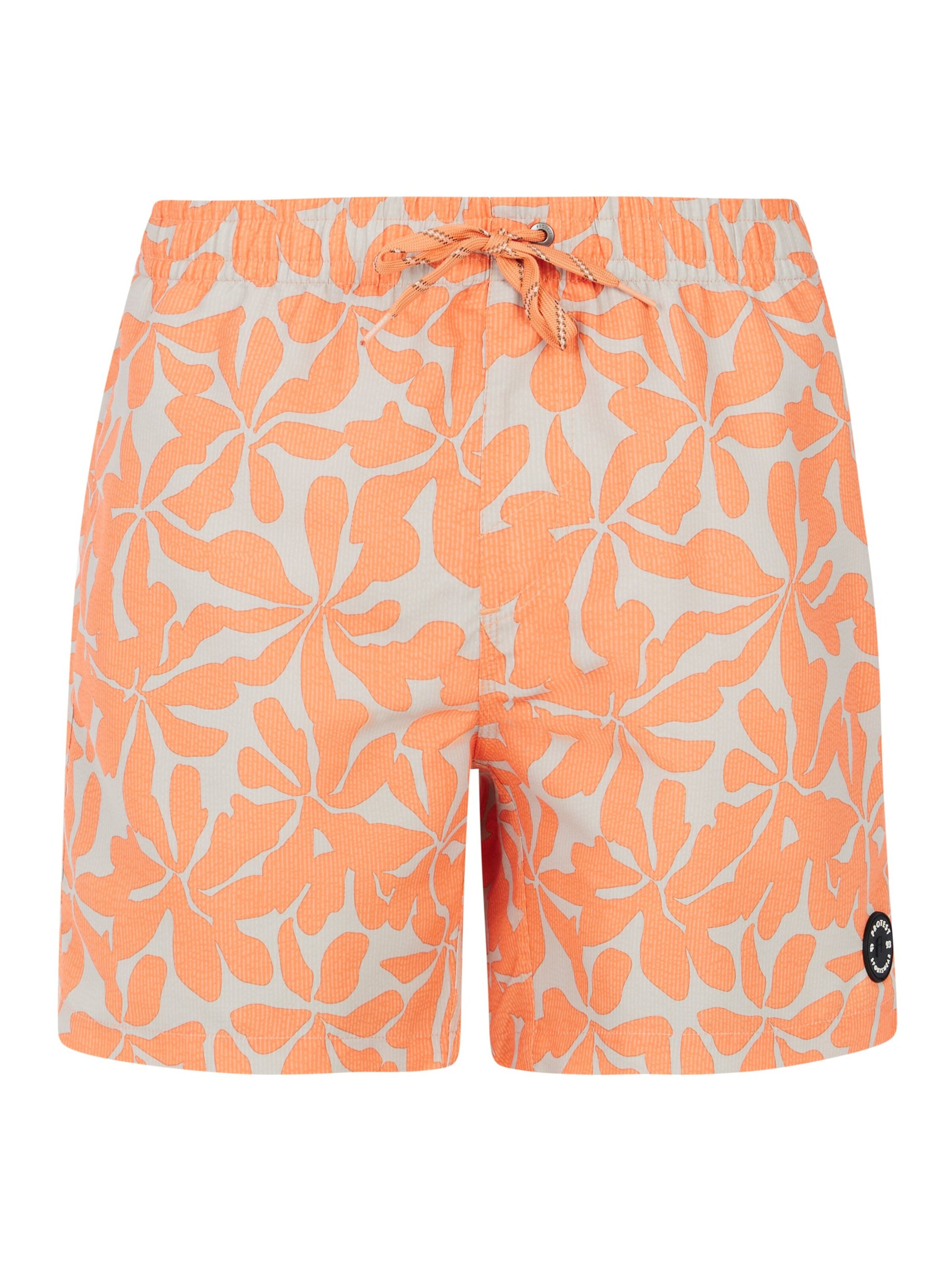 PROTEST Badeshorts 'PRTBaza'‌‌‌‌‌‌ in orange, Produktansicht